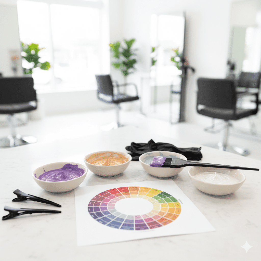 hair color correction